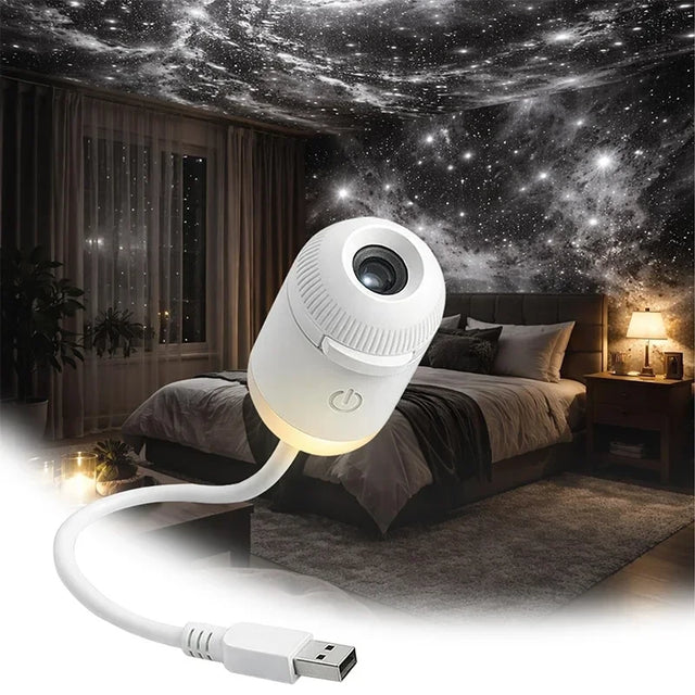 Star Projector Night Light with Galaxy Effect