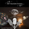 Star Projector Night Light with Galaxy Effect
