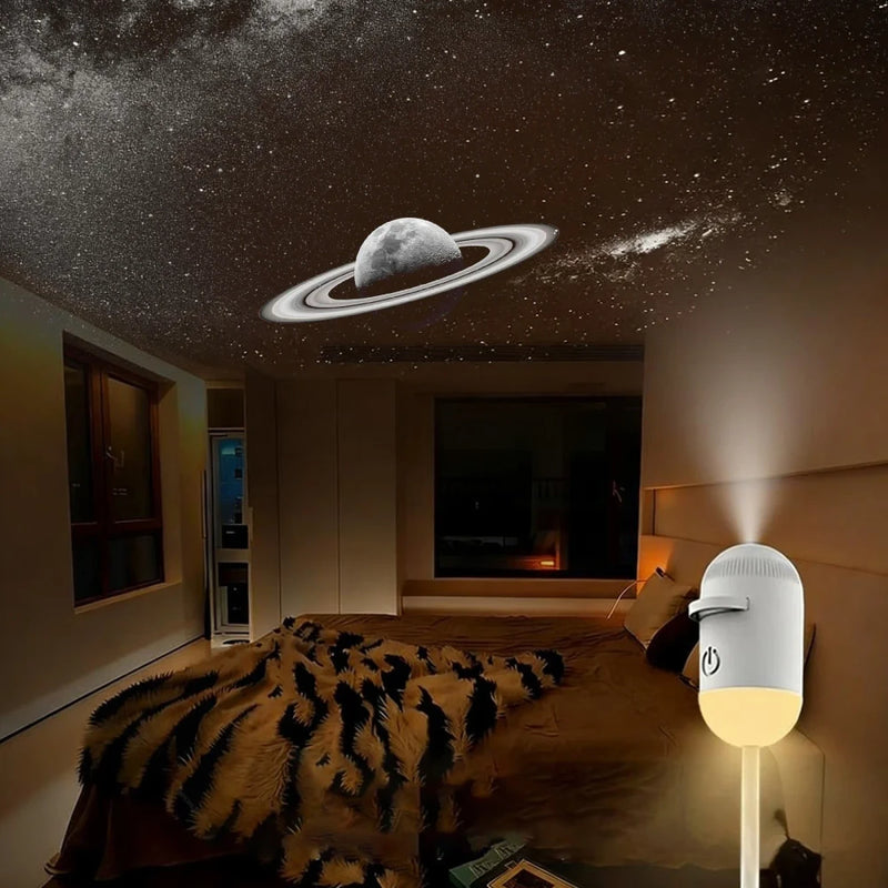 Star Projector Night Light with Galaxy Effect