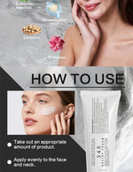 Soothing and hydrating face cream for damaged skin barrier