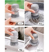 Automatic Liquid Dispensing Kitchen Pot Brush