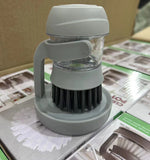 Automatic Liquid Dispensing Kitchen Pot Brush
