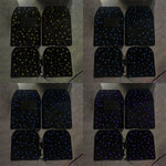 Car Luminous Floor Mats with Music Rhythm Lighting
