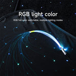 Car Luminous Floor Mats with Music Rhythm Lighting