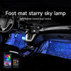 Car Luminous Floor Mats with Music Rhythm Lighting