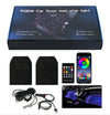 Car Luminous Floor Mats with Music Rhythm Lighting