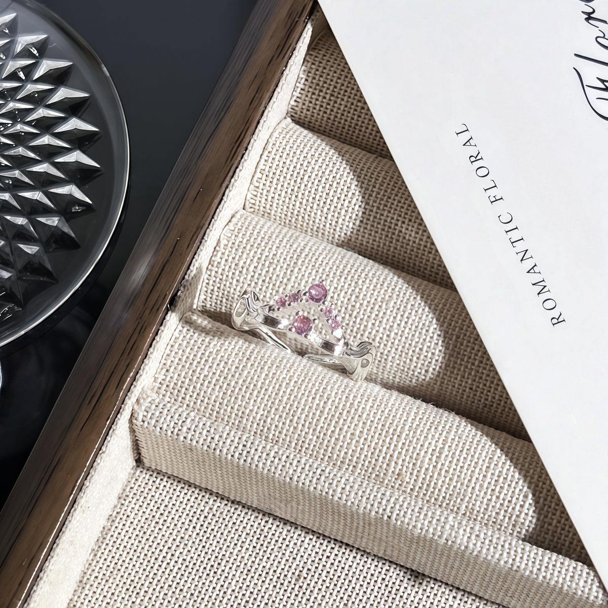 Limited-edition minimalist luxury ring