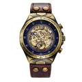 Automatic Mechanical Watch with Hollow Dial