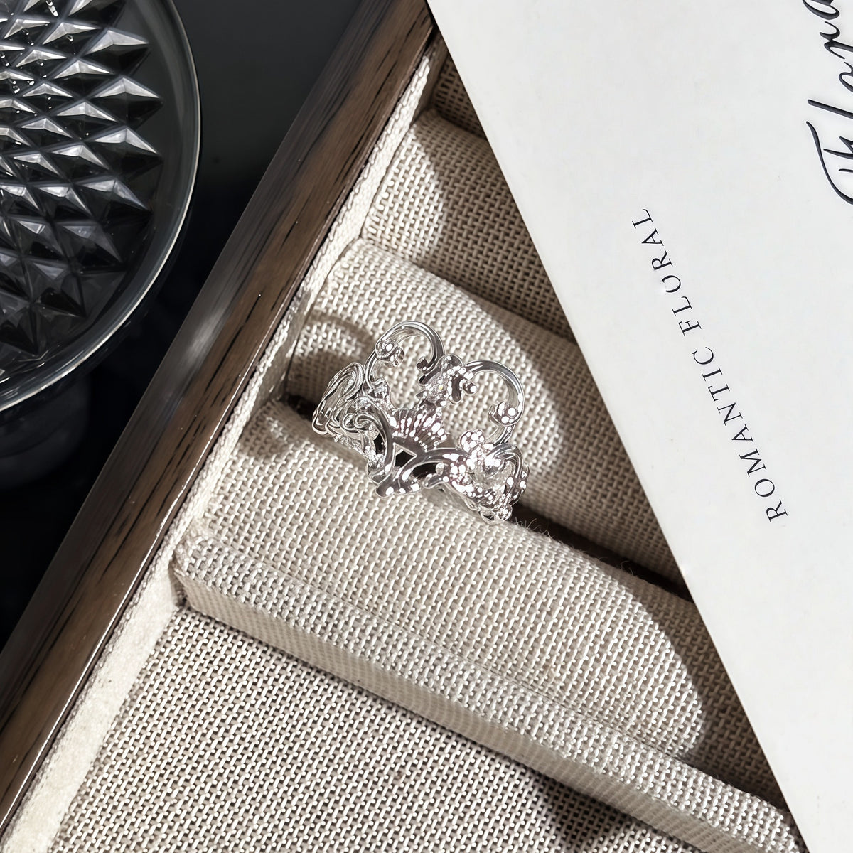Limited-edition minimalist luxury ring