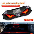 Solar Powered Car Devil Eye Ambient Warning Light